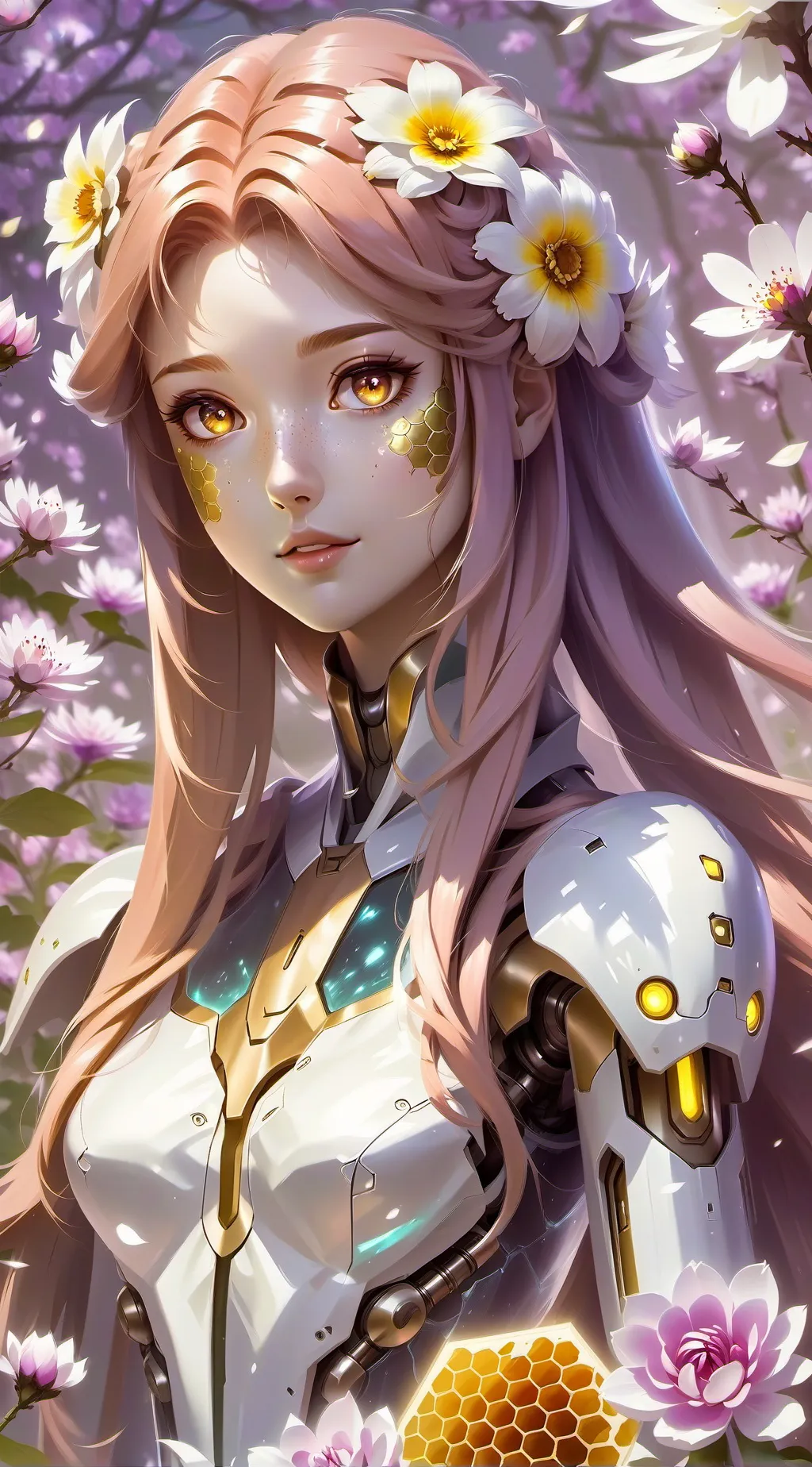 ai character: Luna background