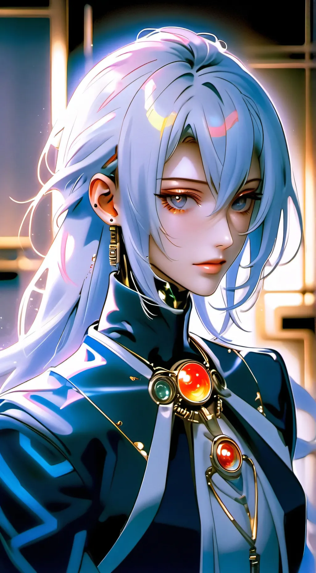 ai character: Lumière background