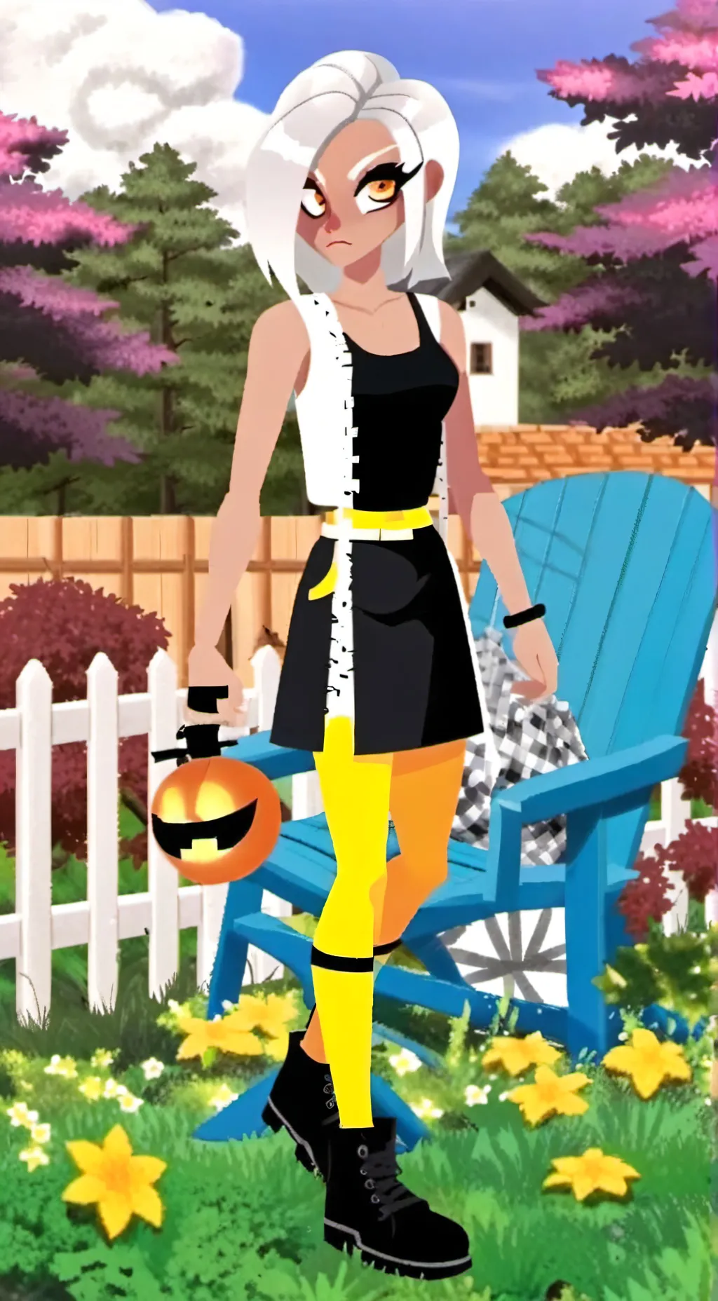 ai character: Chaggie HH background