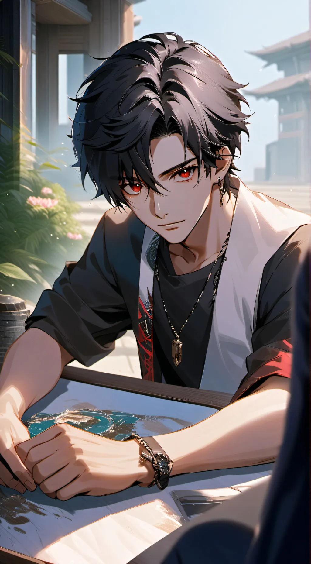 ai character: ¡~Lanorien~!  background