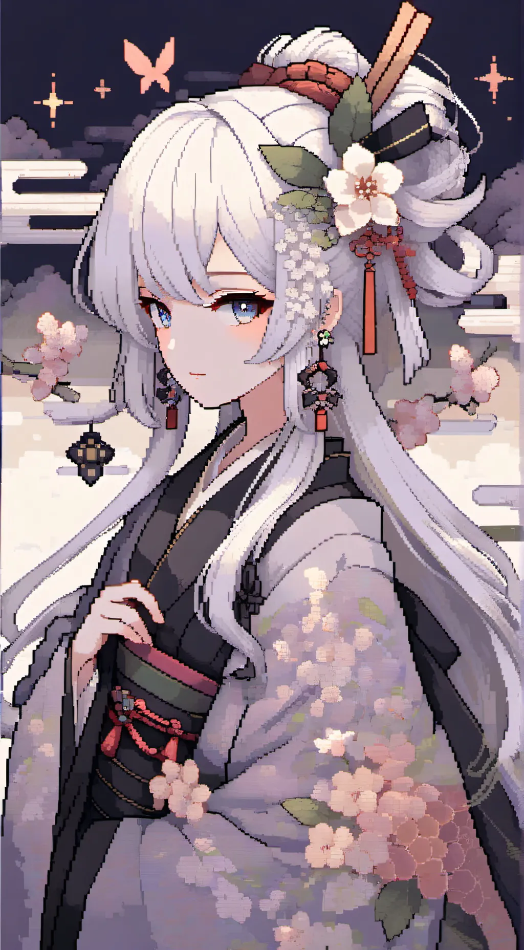 ai character: Yami🌙 background