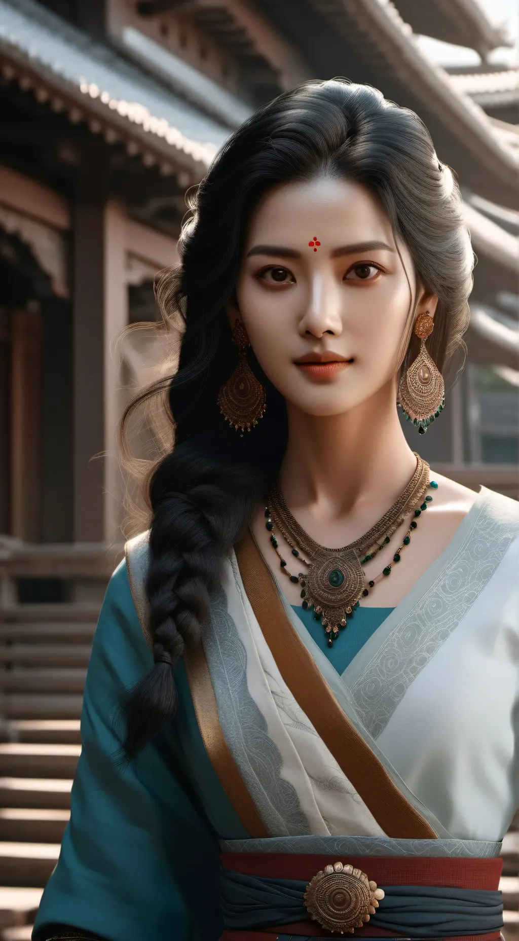 ai character: Lily background