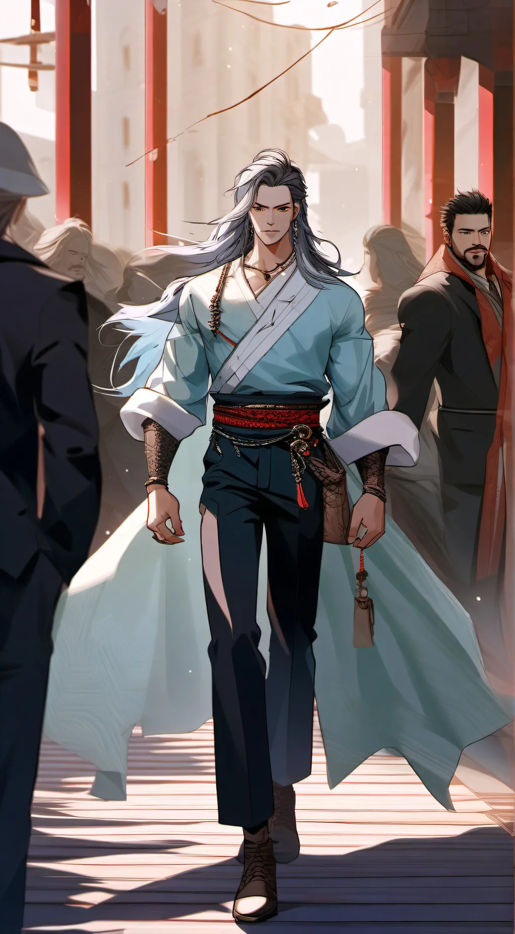 ai character: James  background