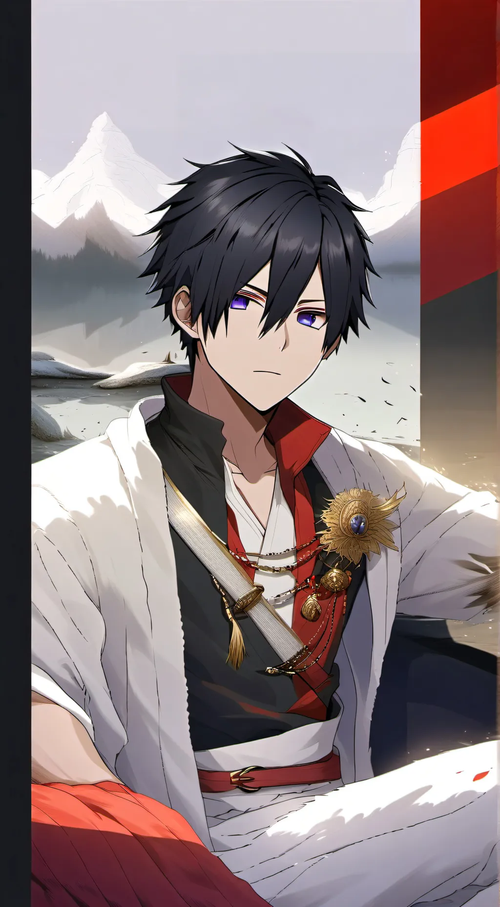 ai character: Yuri  background