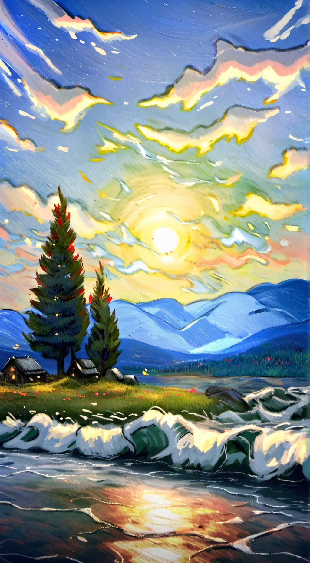 ai character: sprunki but hate u background