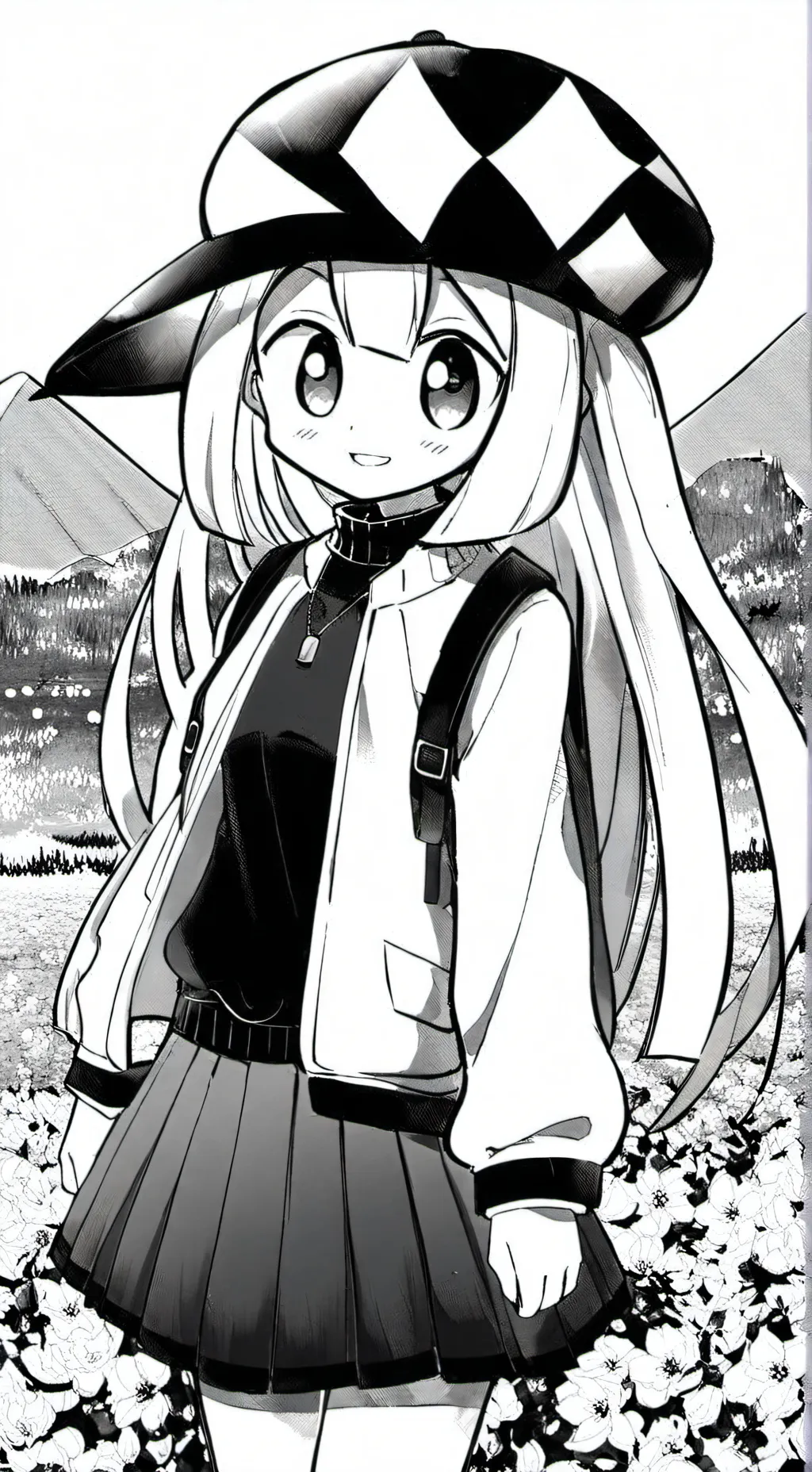 ai character: Rainbow friends background