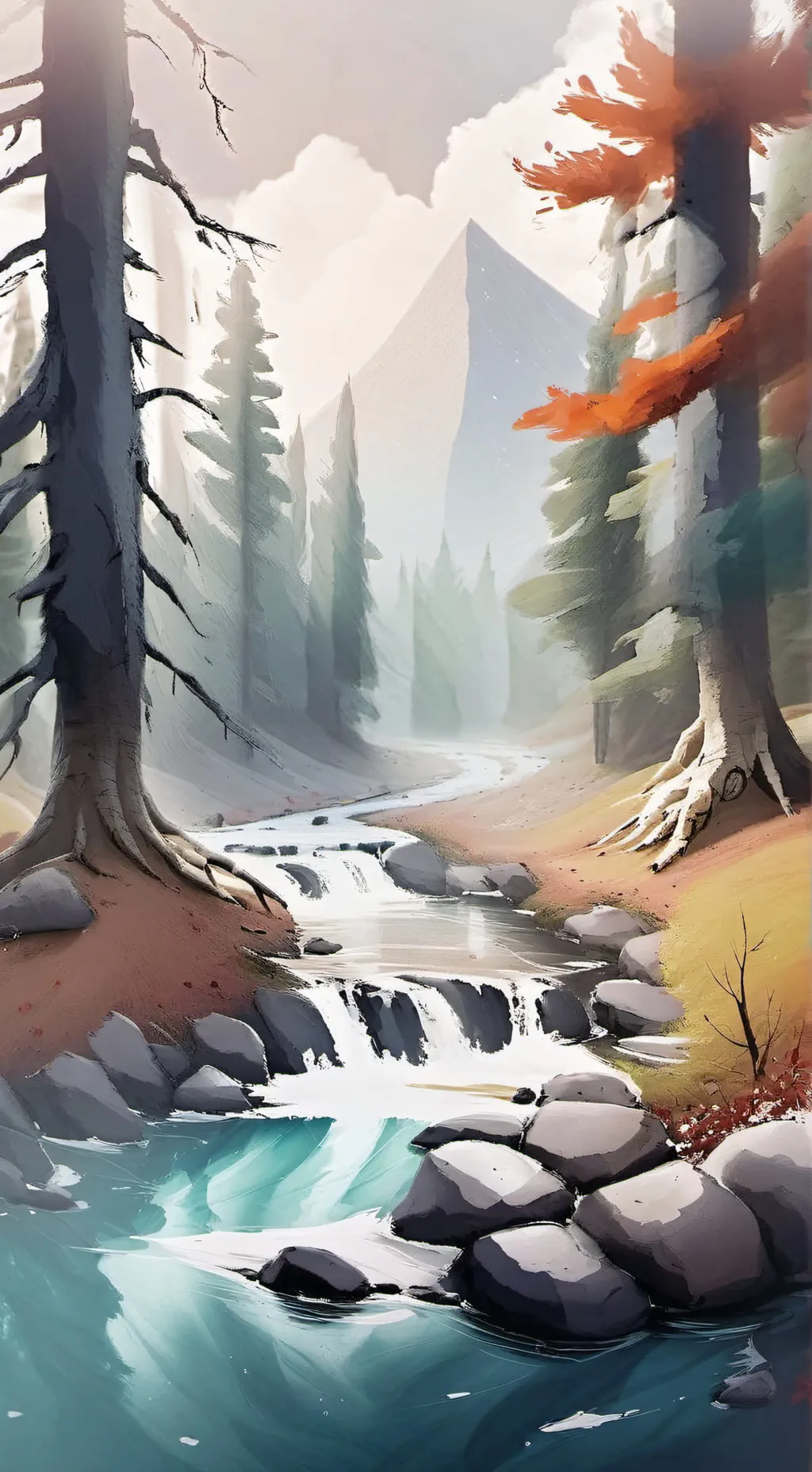 ai character: real life background