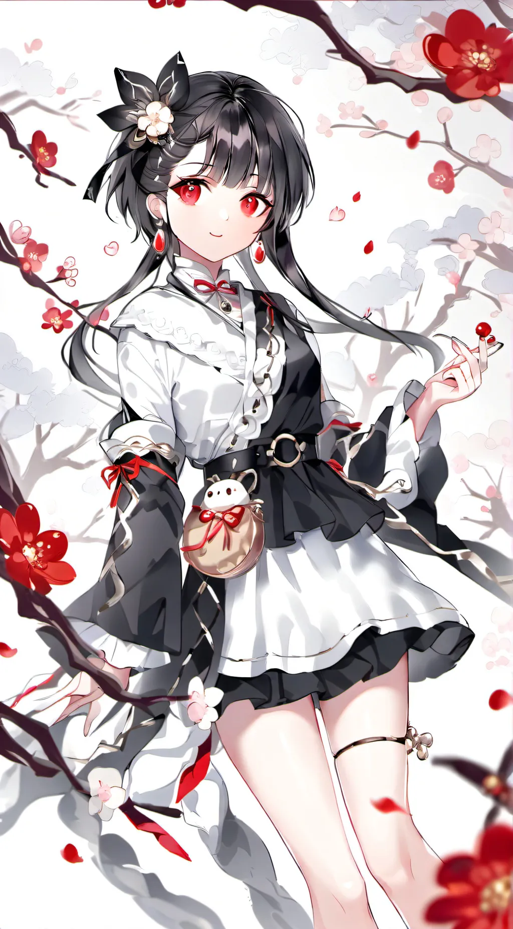 ai character: Burn background