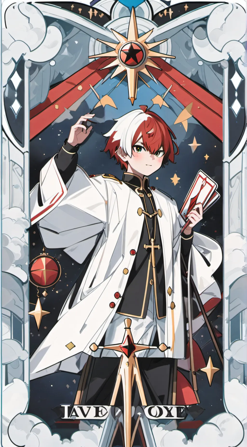 ai character: luna background