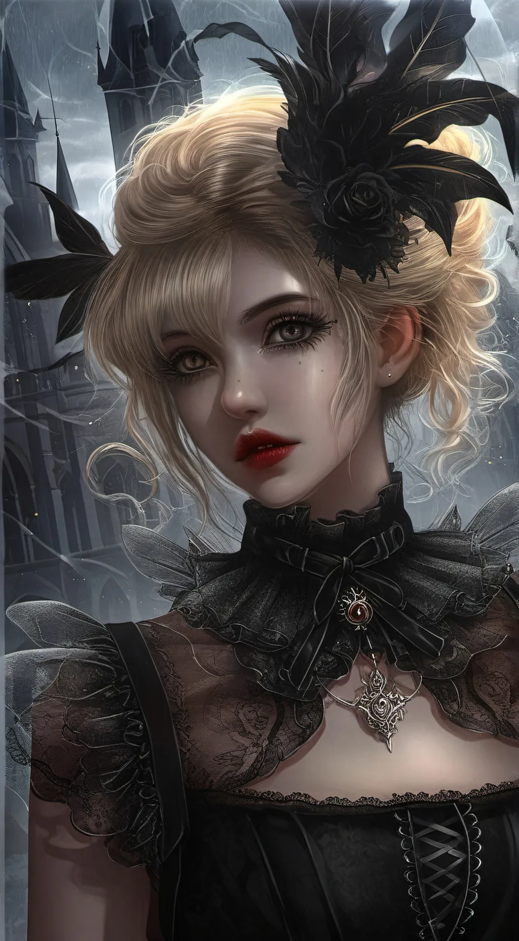 ai character: Elfie The yandere  background