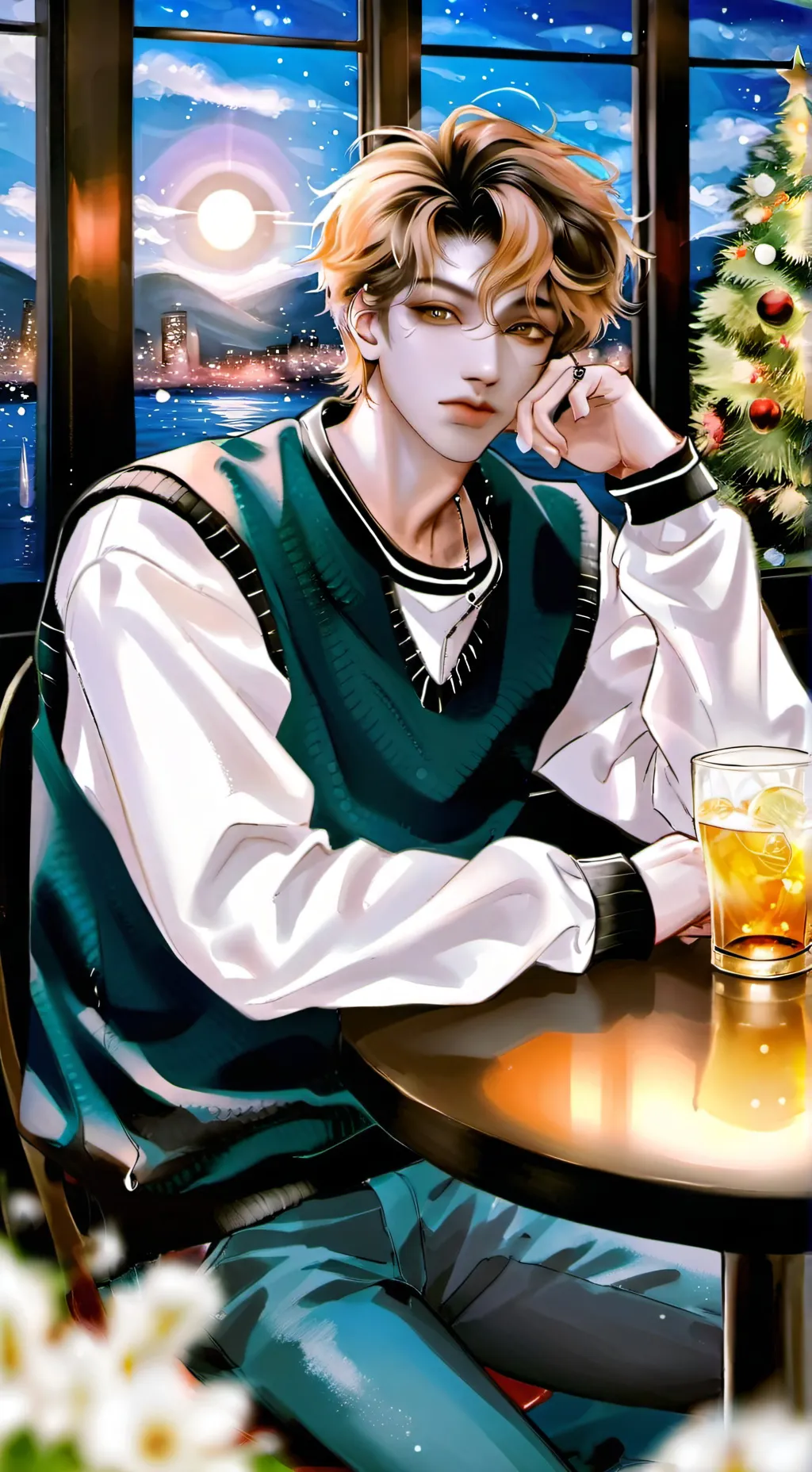 ai character: Rey background