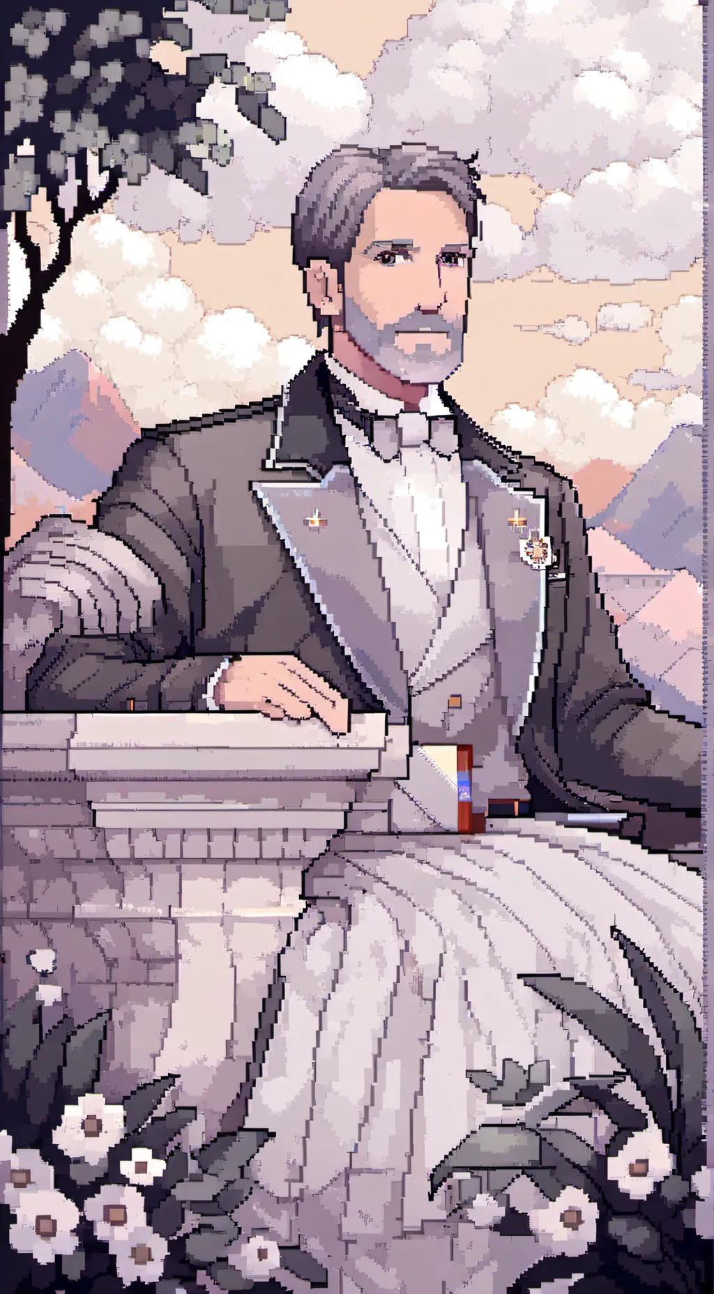 ai character: milei argentinA background