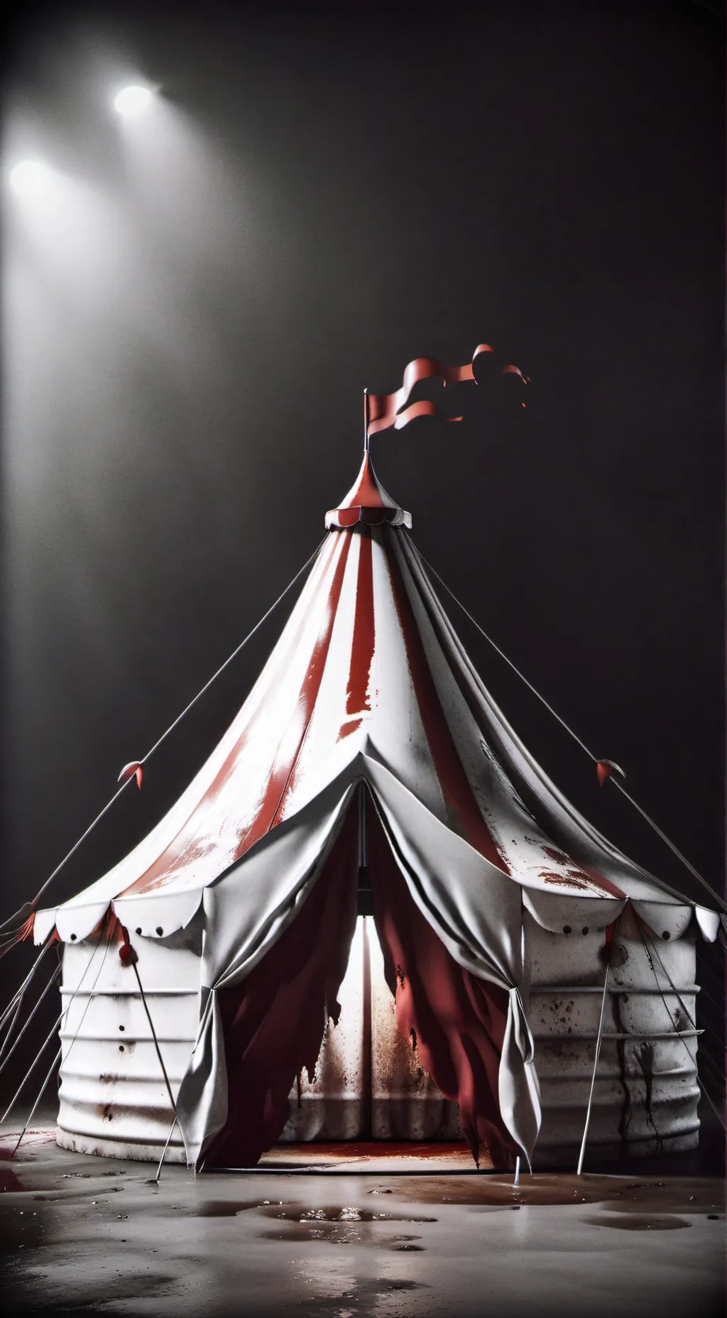 ai character: The circus... background