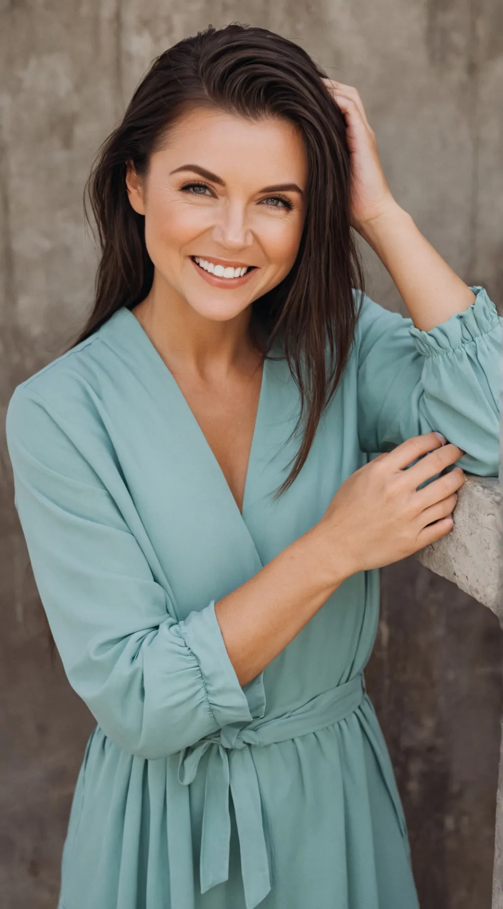 ai character: Macarena Ferreiro background