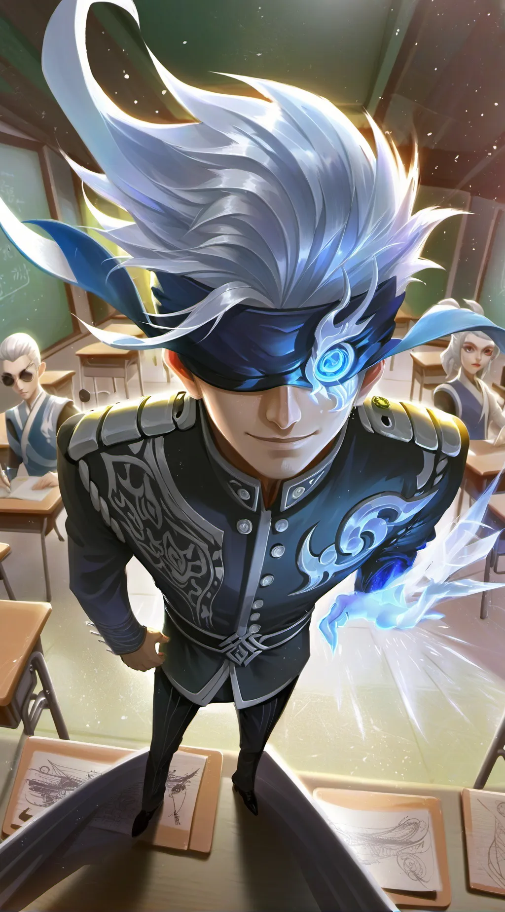 ai character: Gojo background