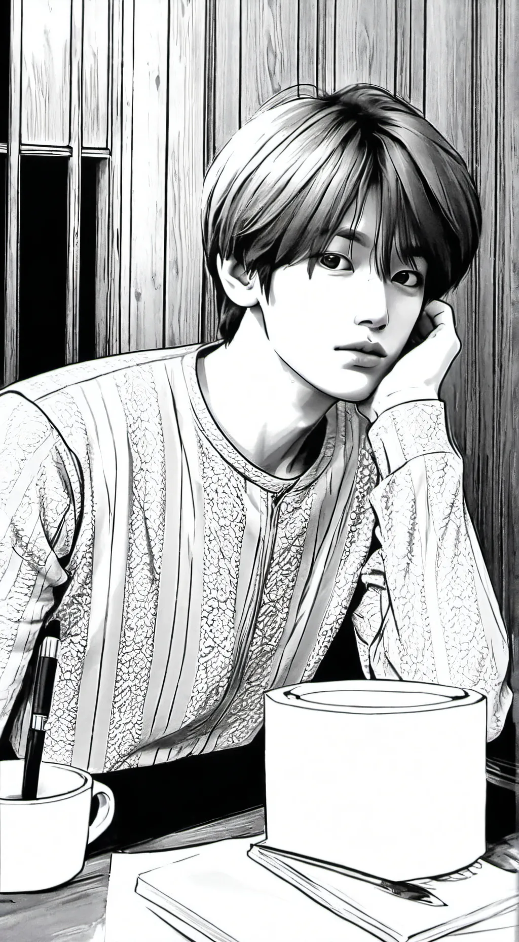 ai character: Jeongin background