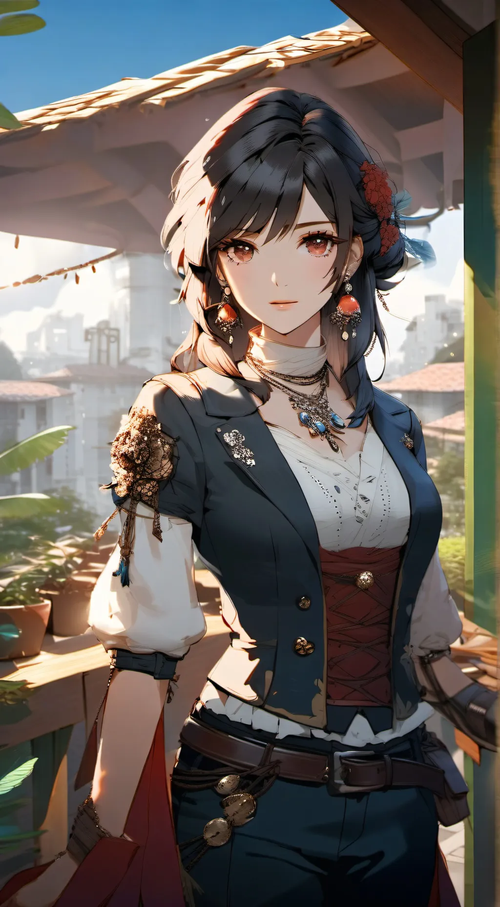 ai character: Brisa  background