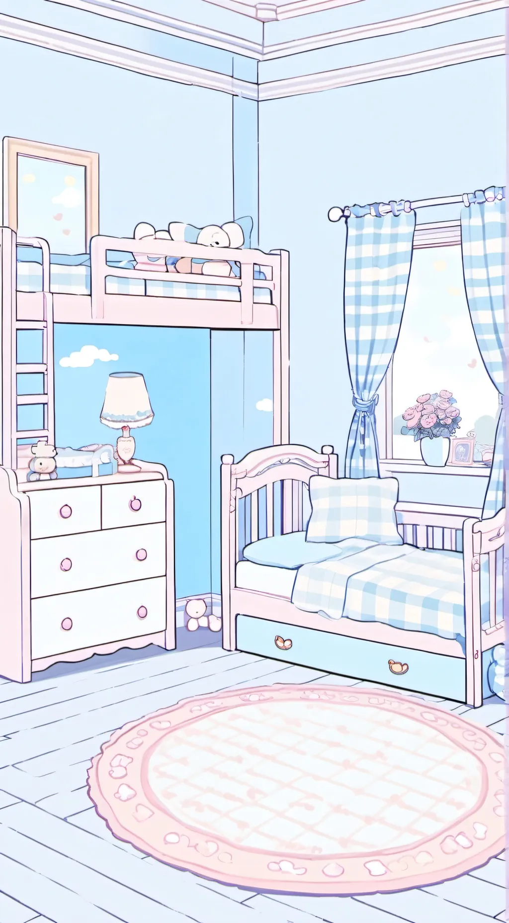 ai character: tsugikuni twins background