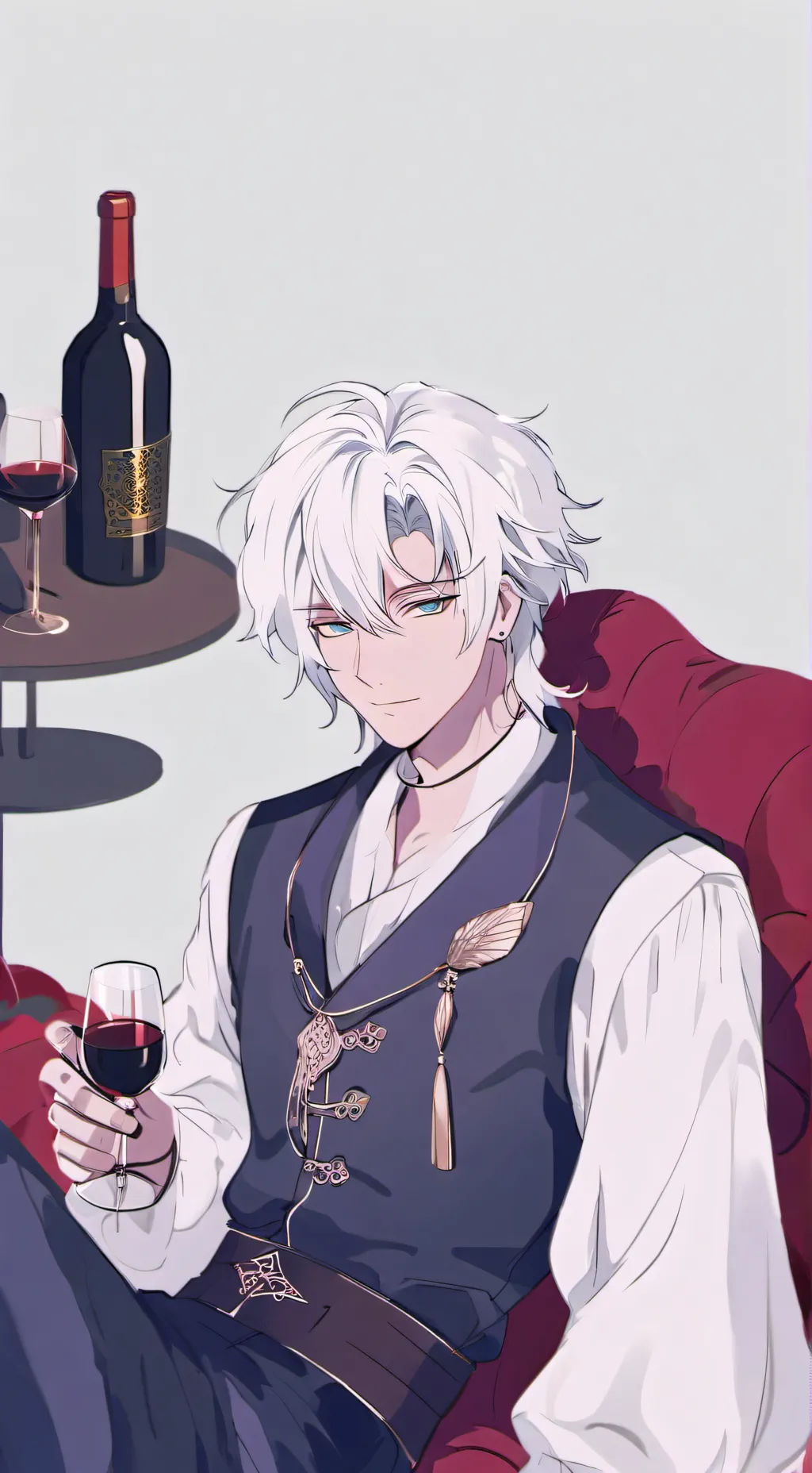 ai character: Gojo Saturo [DRUNK background