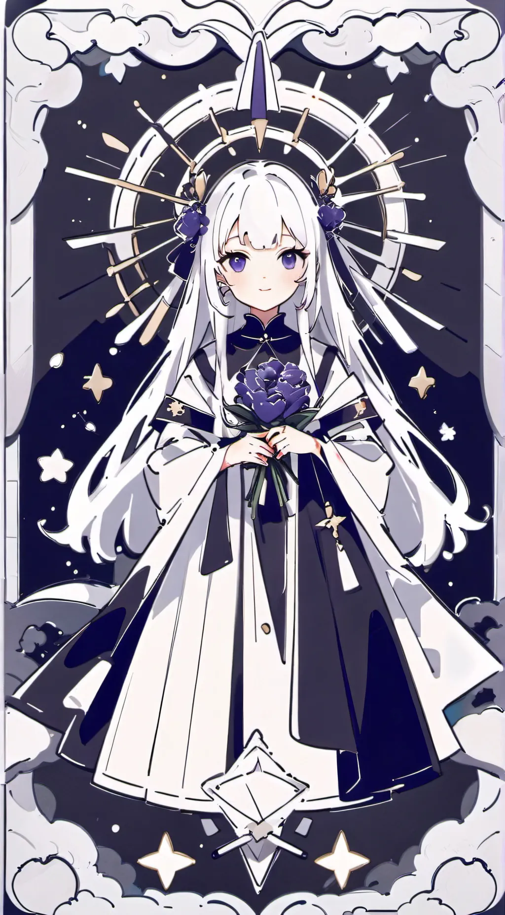 ai character: сара кира background