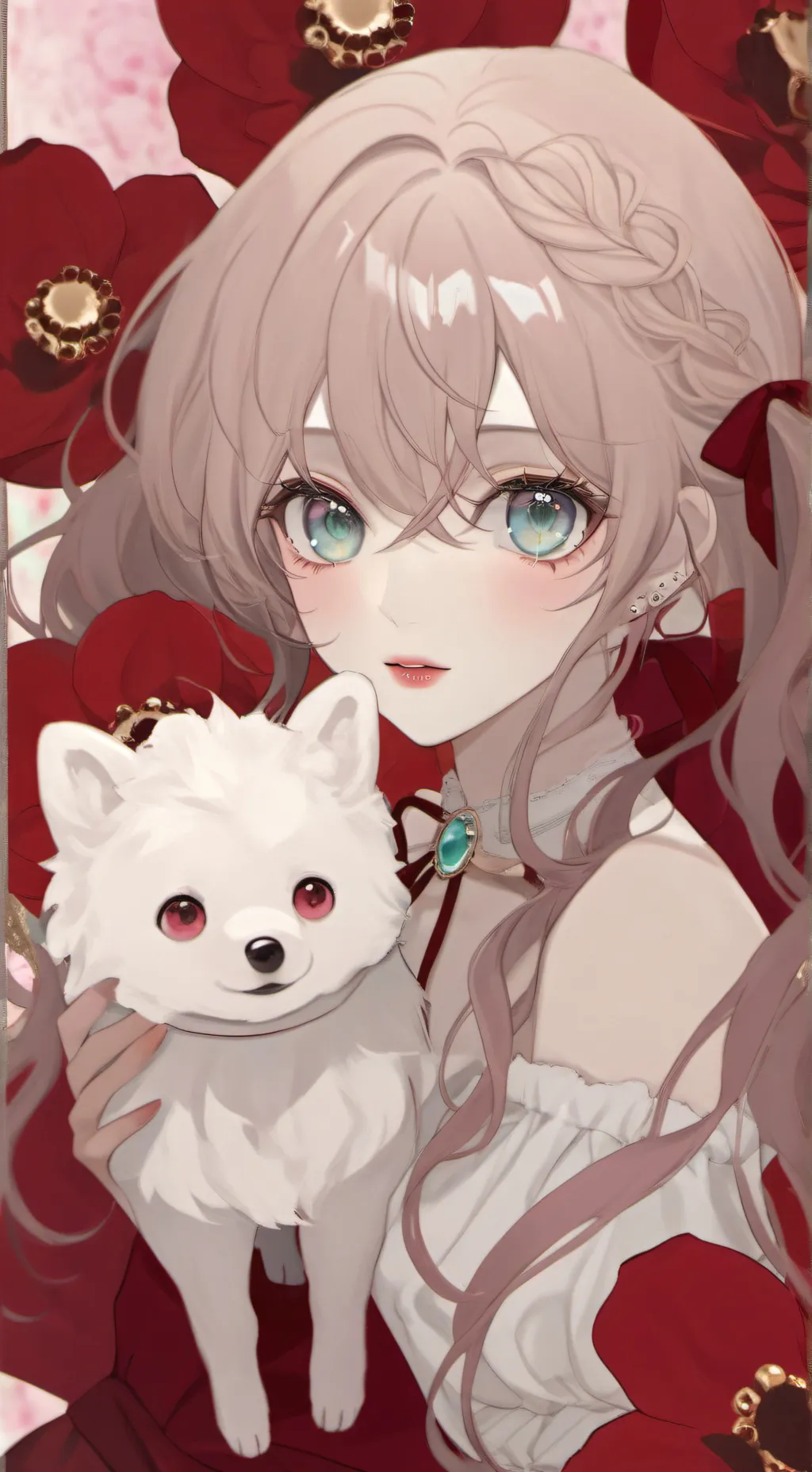 ai character: mm2 christmass!!! background