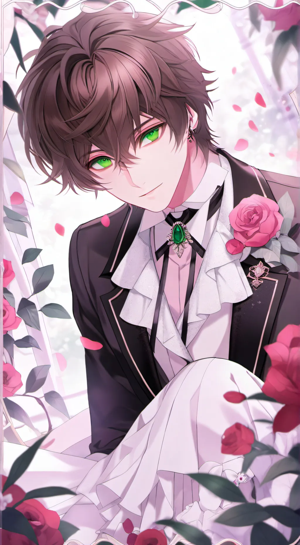 ai character: newt background