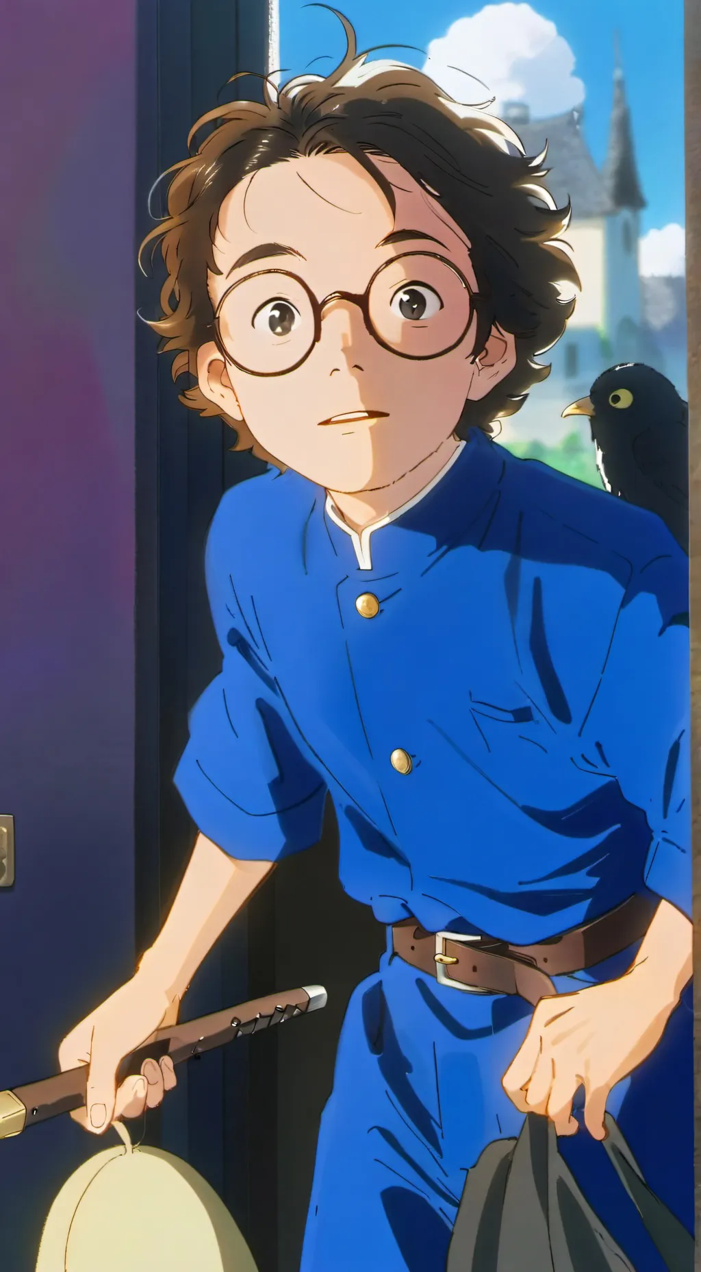 ai character: Thomas  background