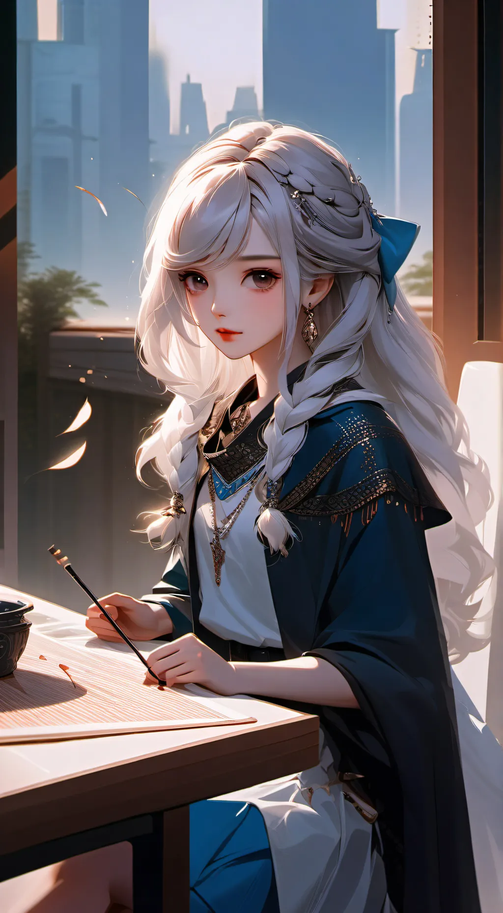 ai character: Hope background