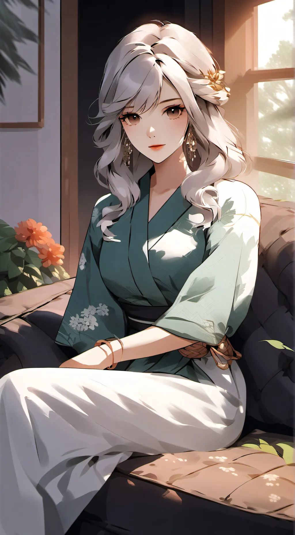 ai character: ele background