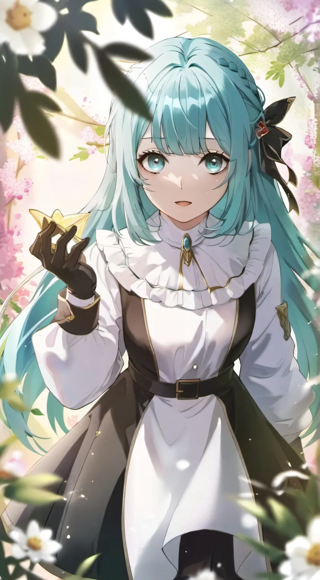 ai character: ~•make mui blush•~ background