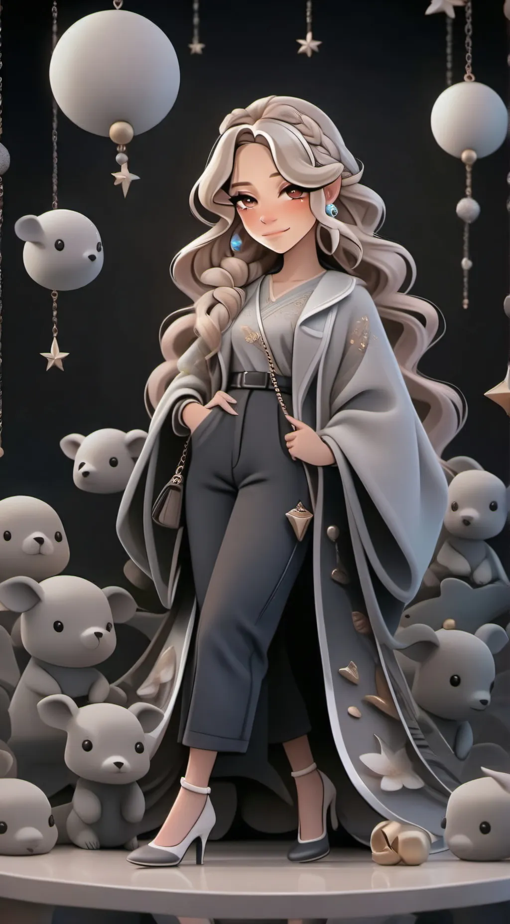 ai character: you left Brix background