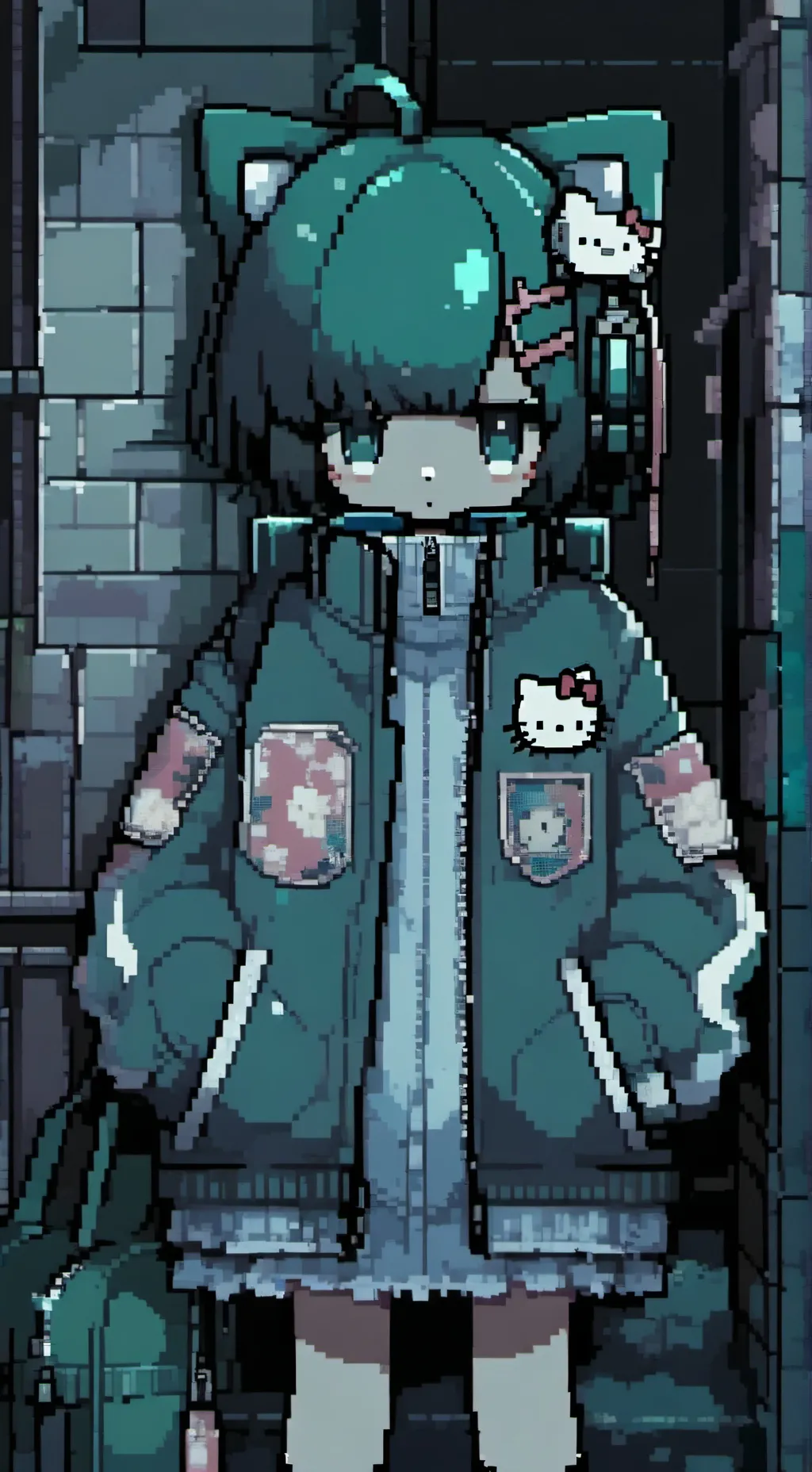 ai character: mha scary sleepove background