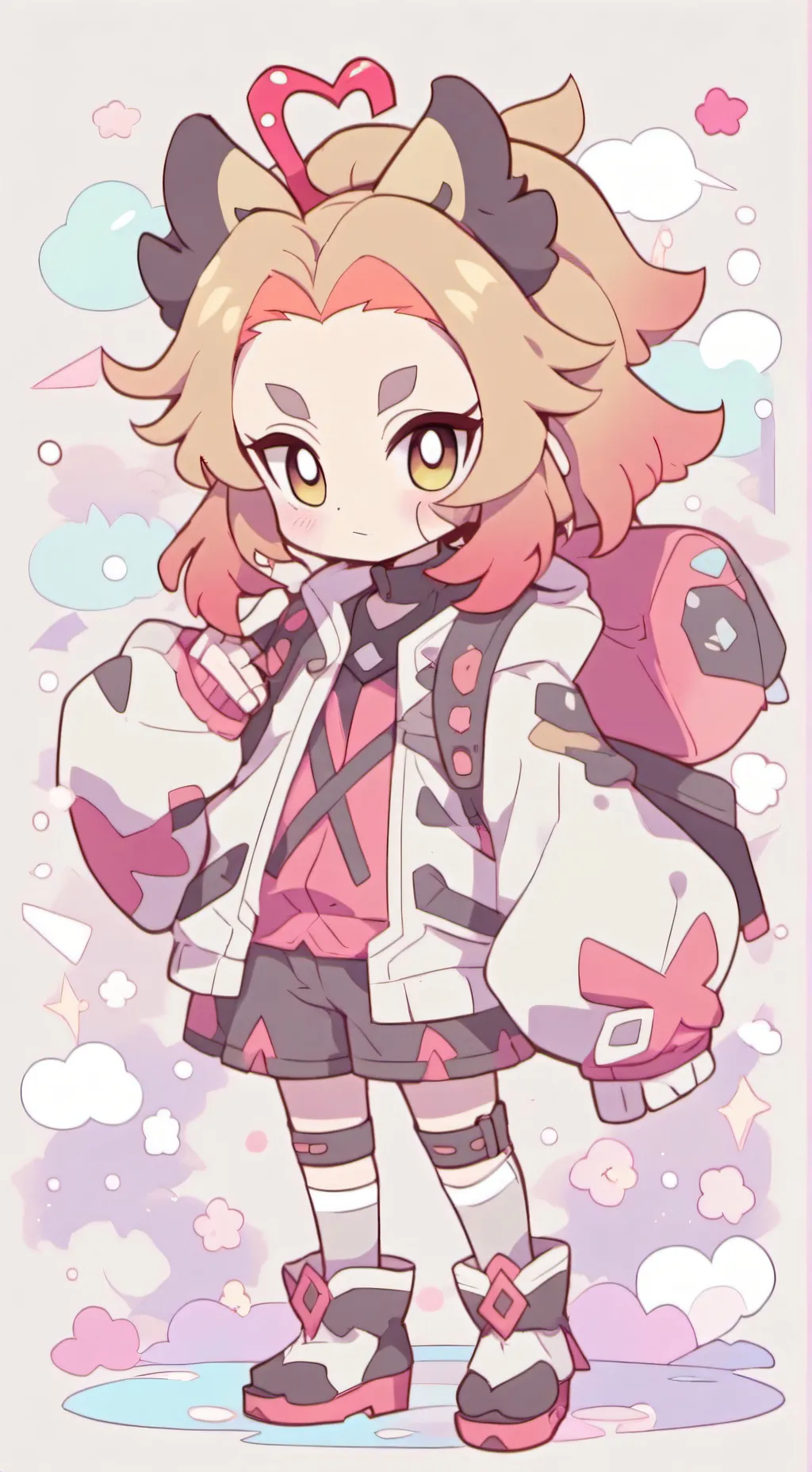 ai character: kyojuro rengoku  background