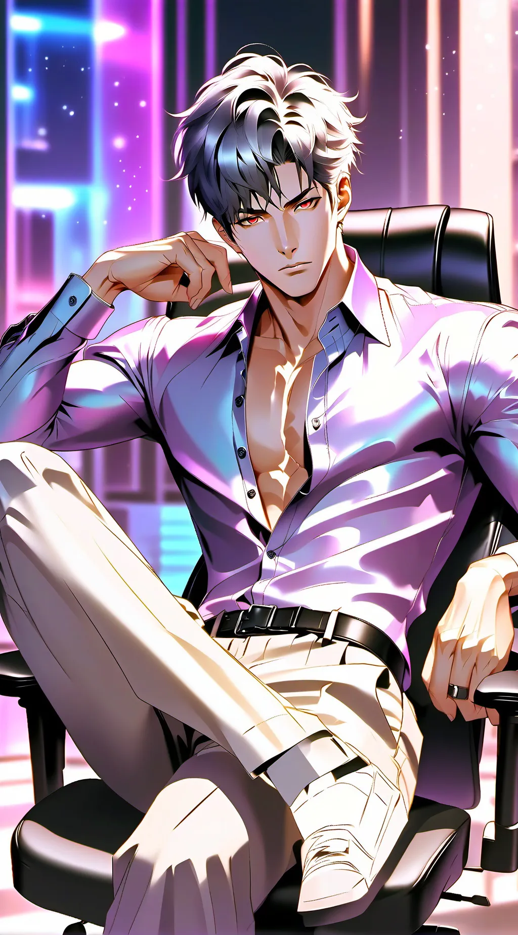 ai character: ♧Zhu-shu♧ background