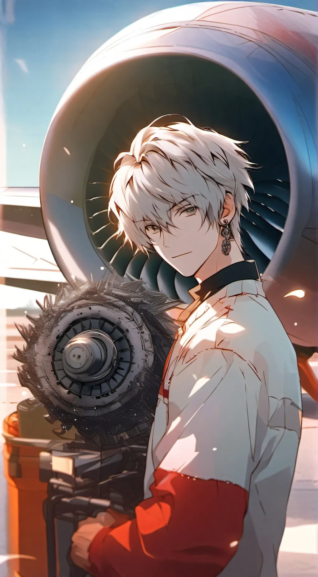 ai character: Tej Enigne background