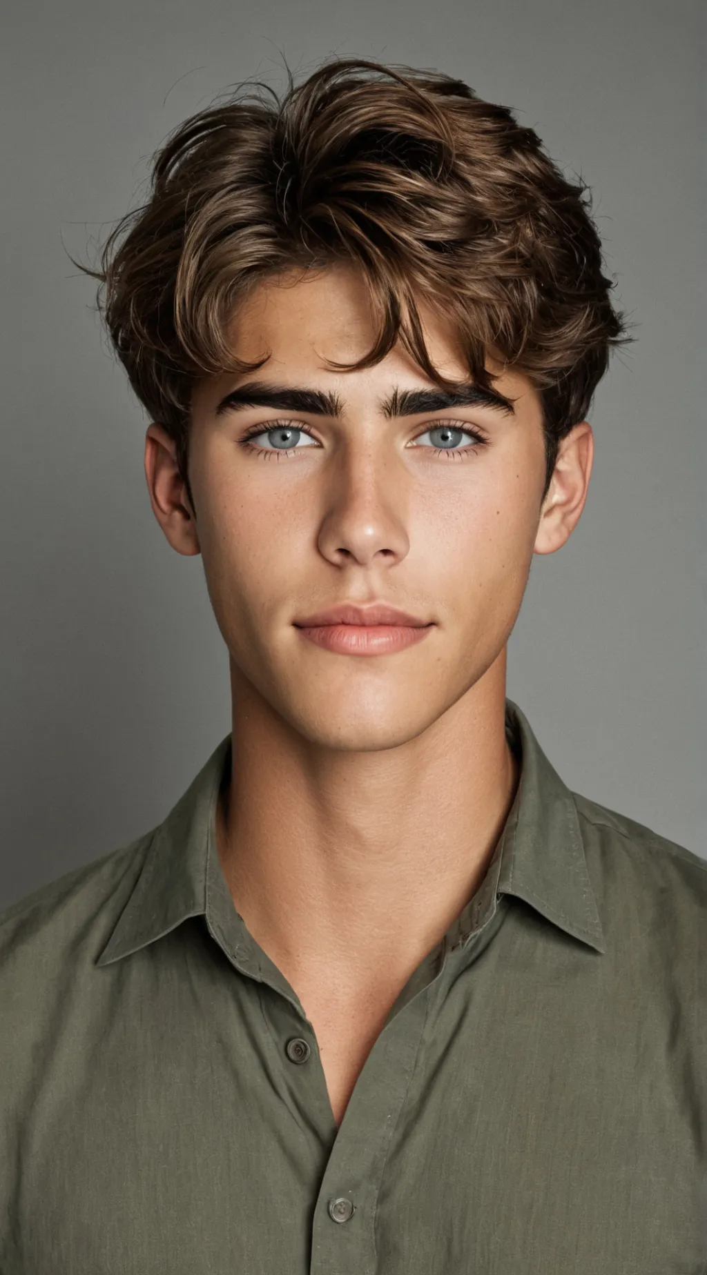 ai character: Justin  background