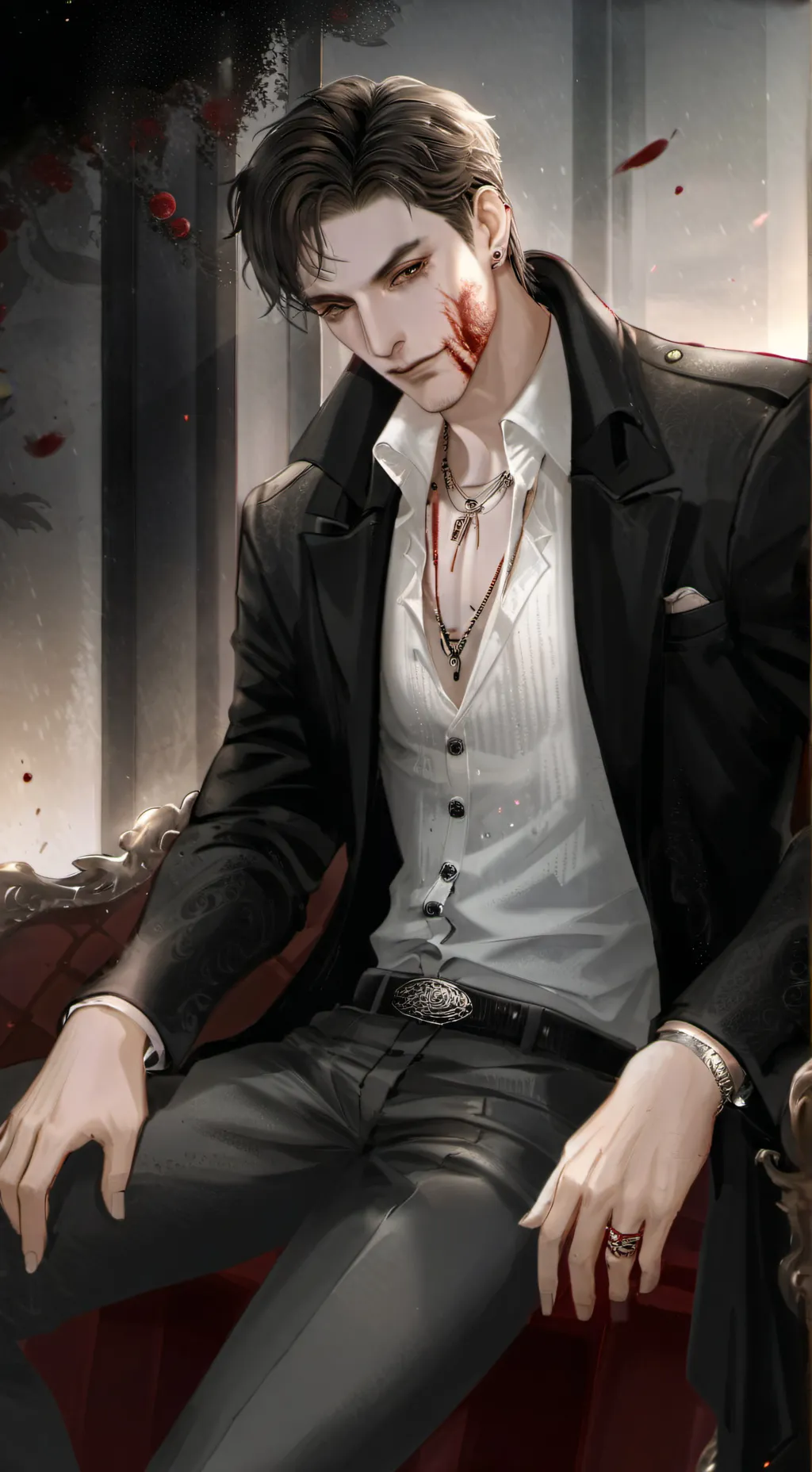 ai character: ~Leon~ background