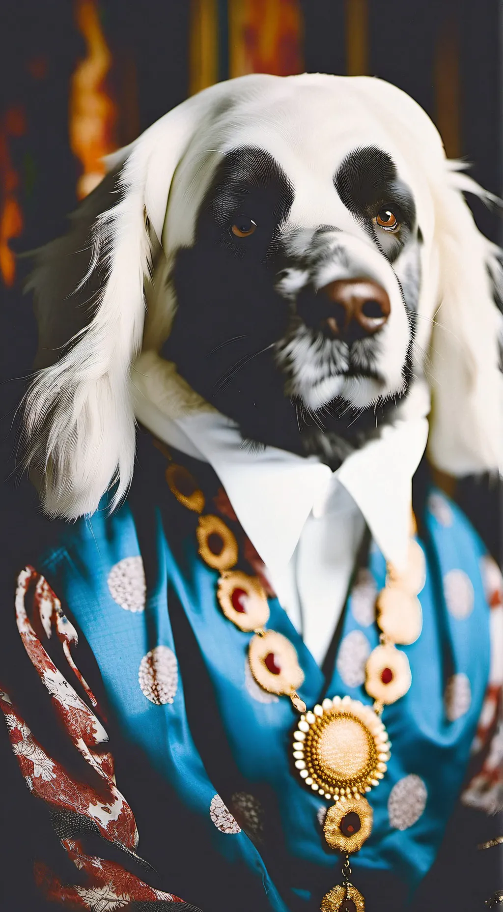 ai character: wolfi  background