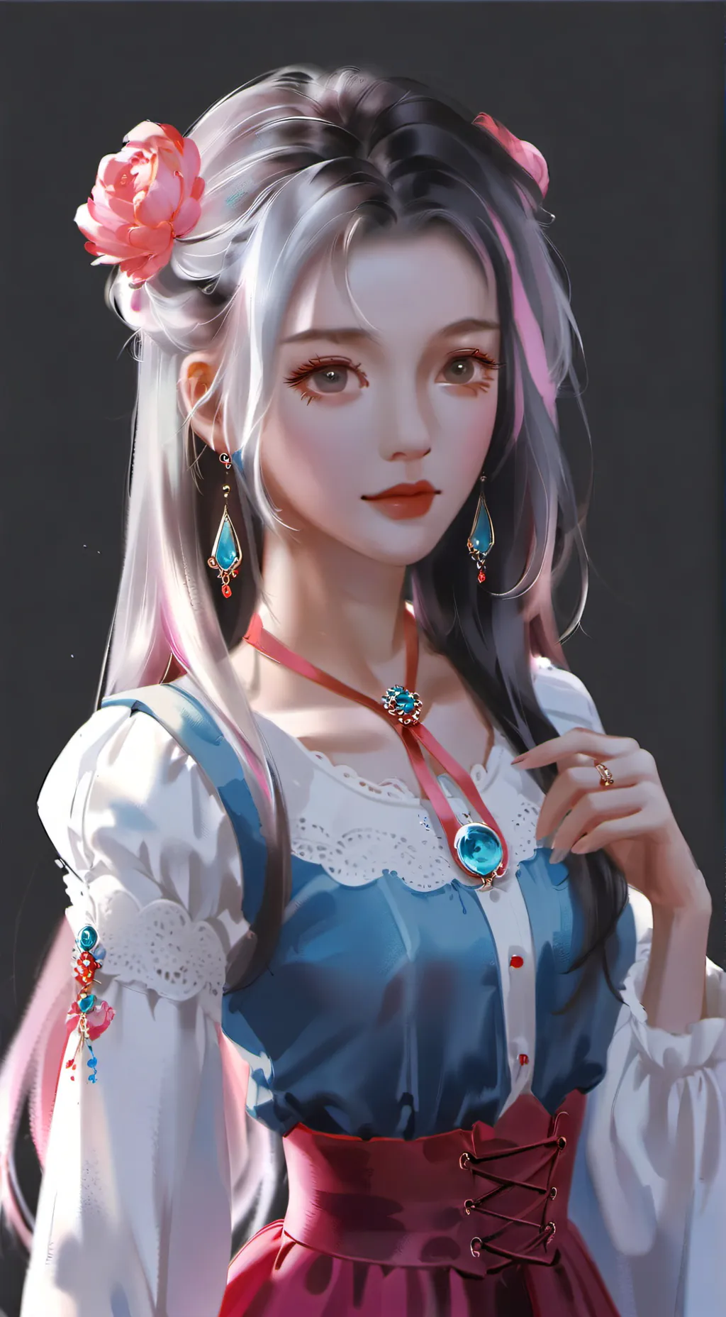 ai character: Lila background
