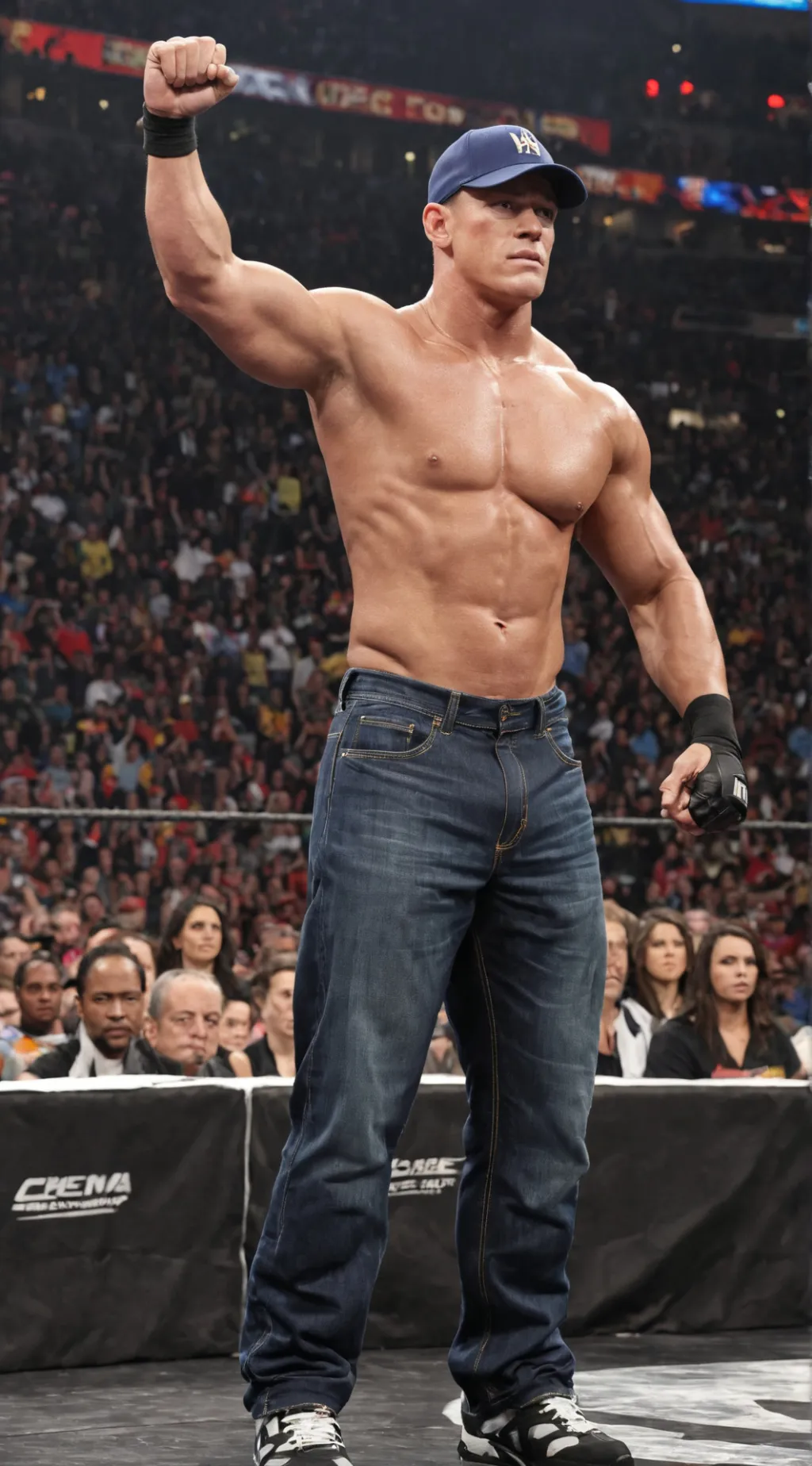 ai character: Aj lee  background