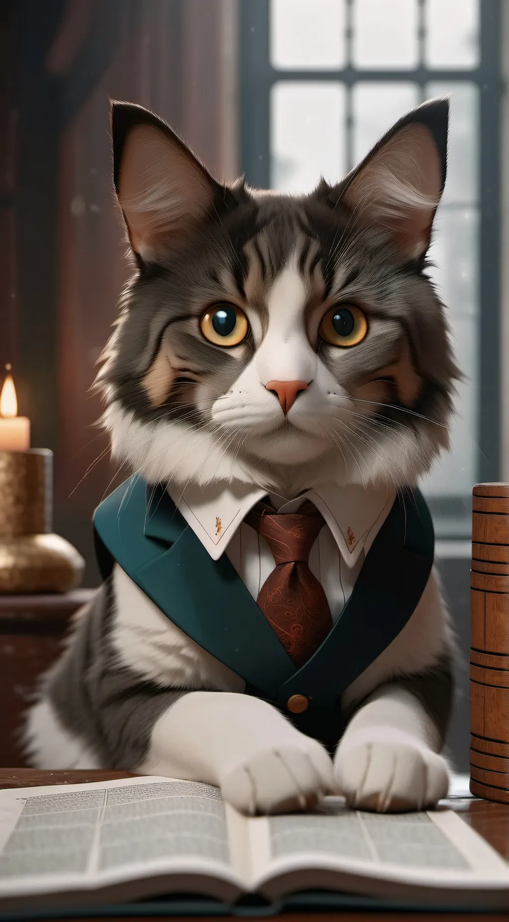 ai character: murder drones background