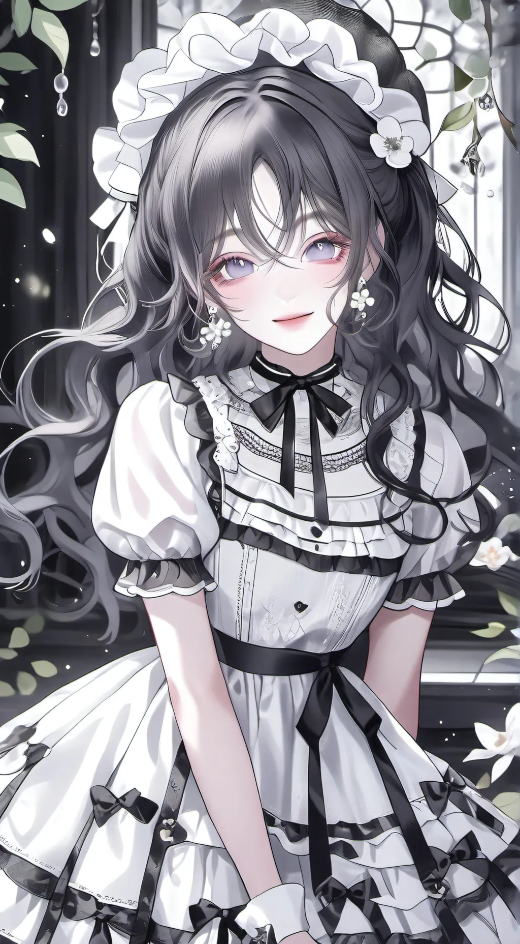 ai character: Celestial Hyacinth background