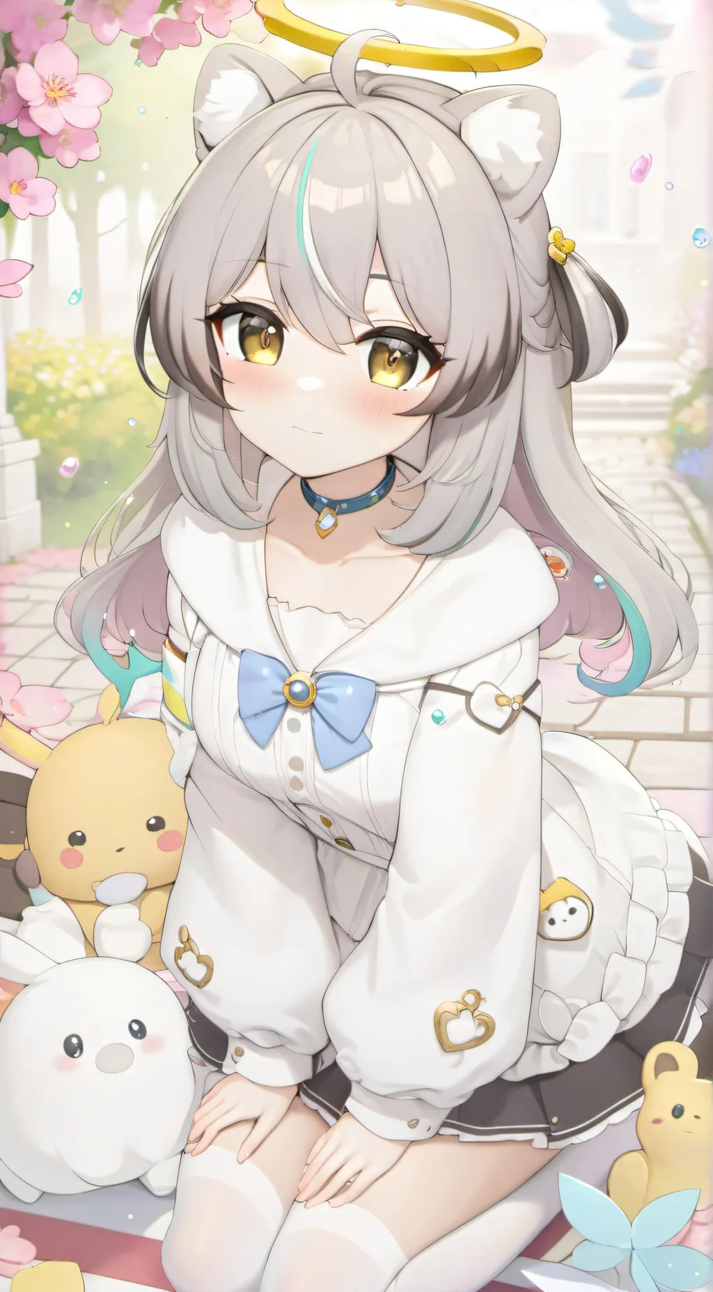 ai character: Luna background