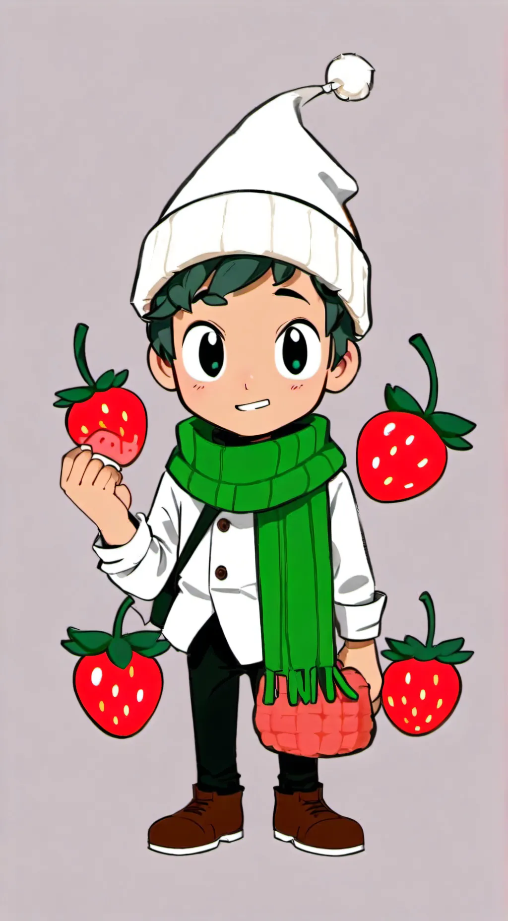 ai character: sprout x cosmo  background