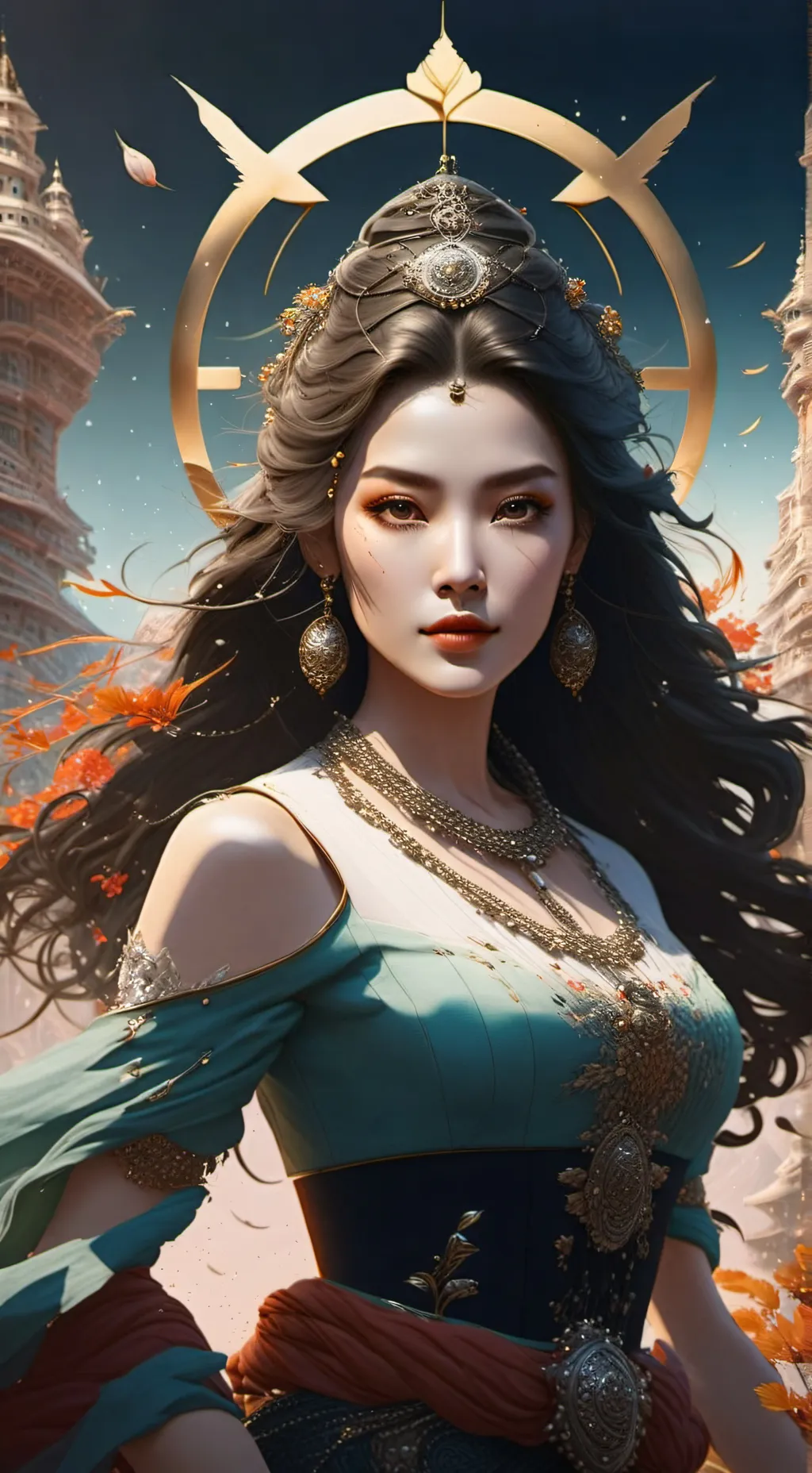 ai character: kny background