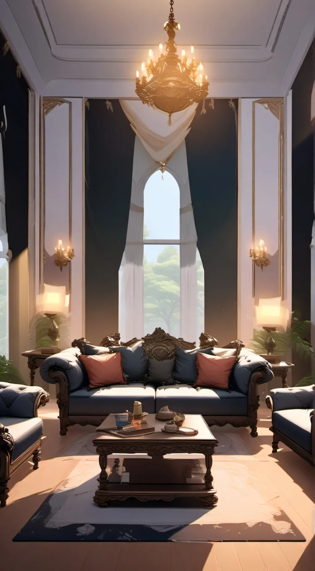 ai character: Mha princess  background