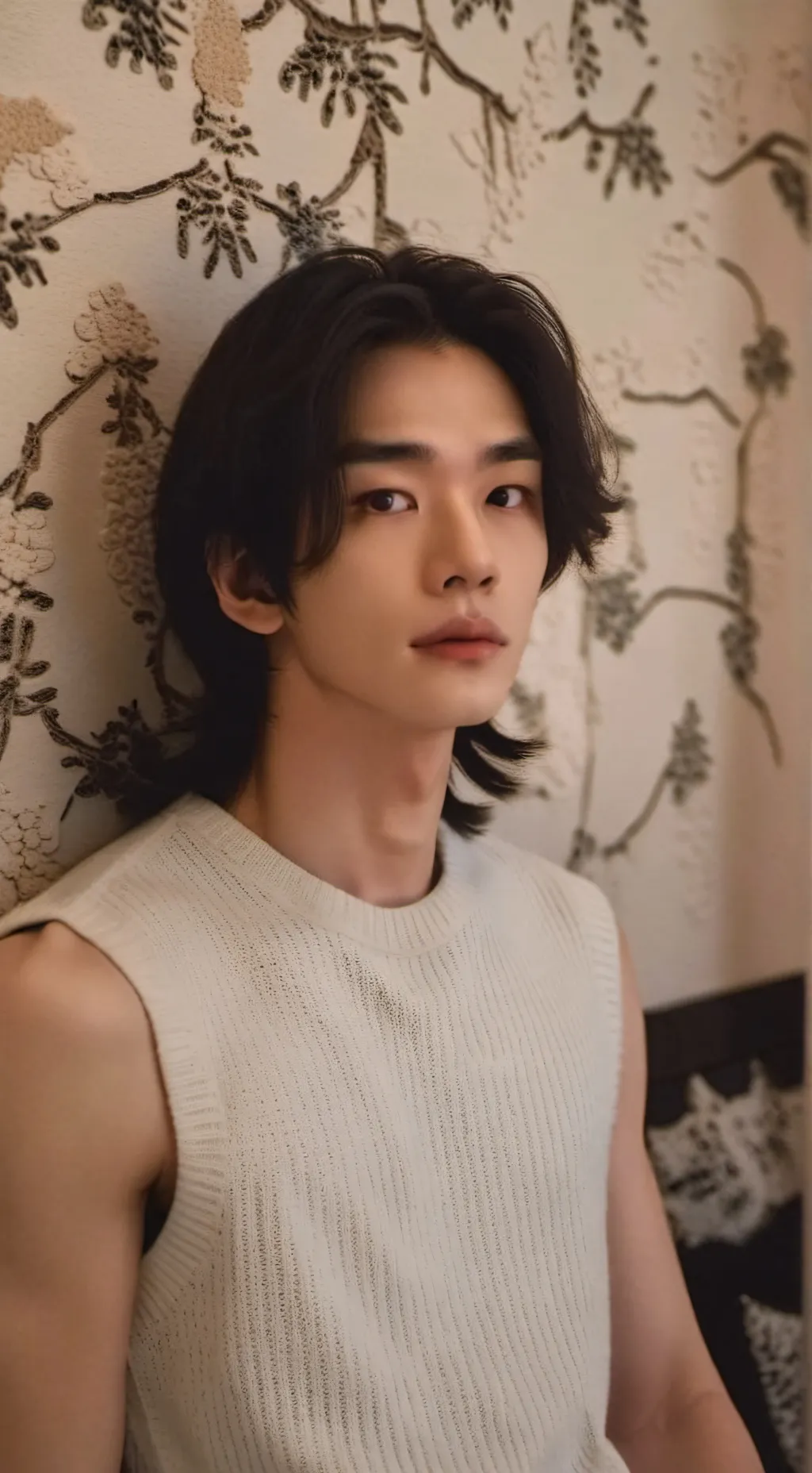 ai character: Hyunjin  background