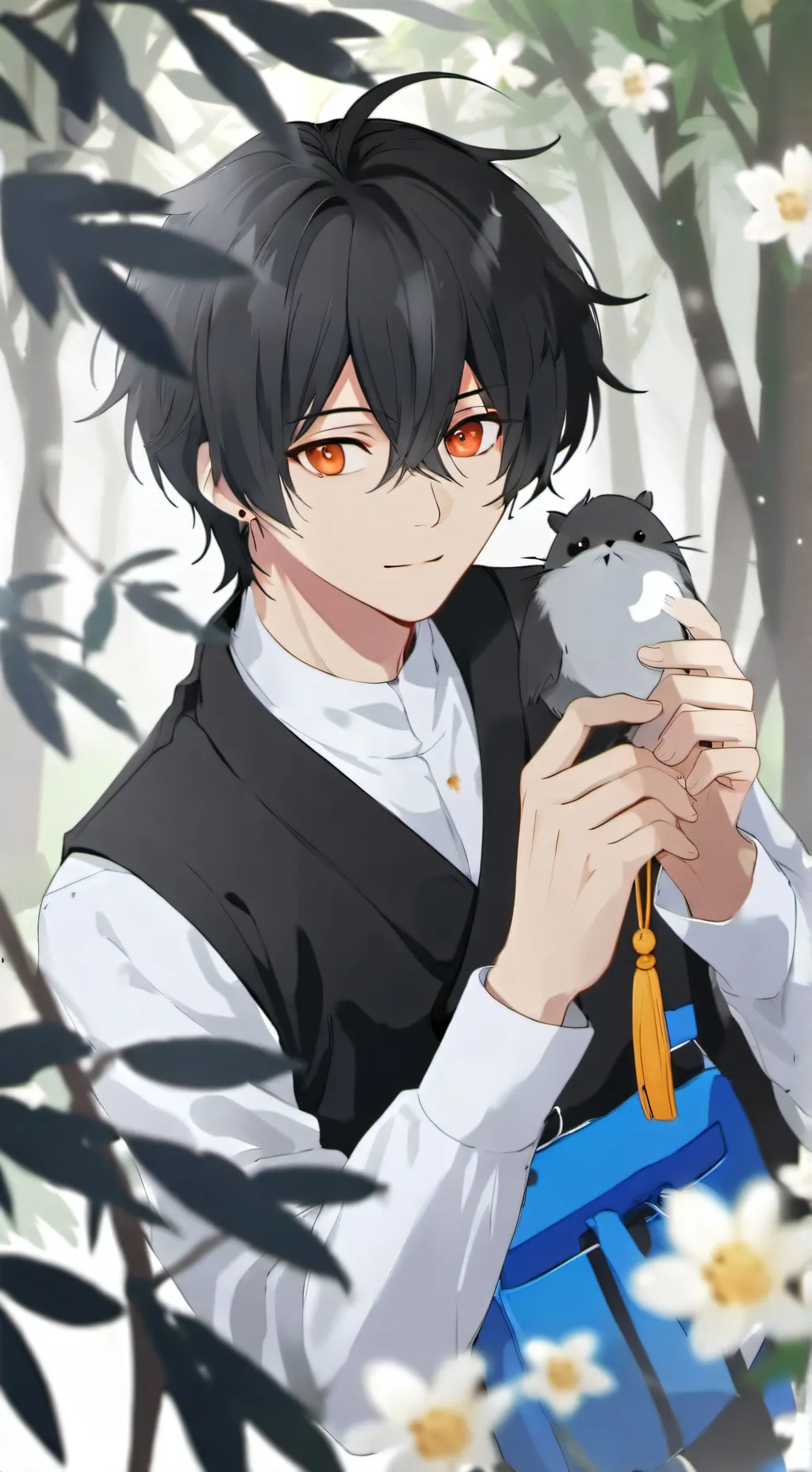 ai character: chess background