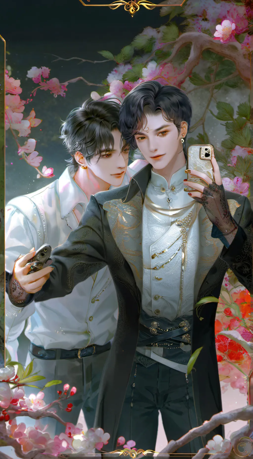 ai character: Keiro and Alex background