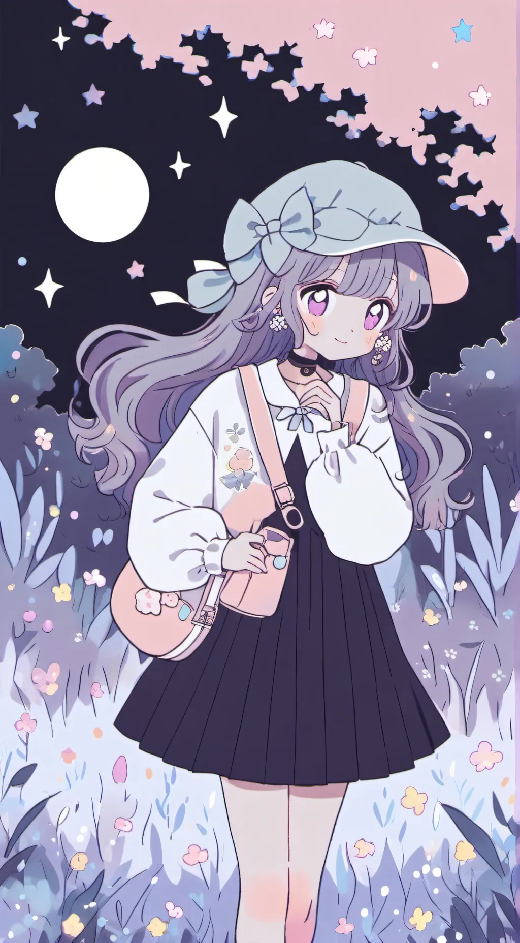 ai character: TVDESSERTS background